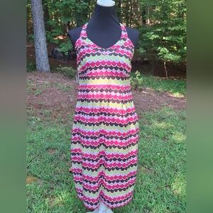 Boden Halter Neck Style Waves Dress size 10L